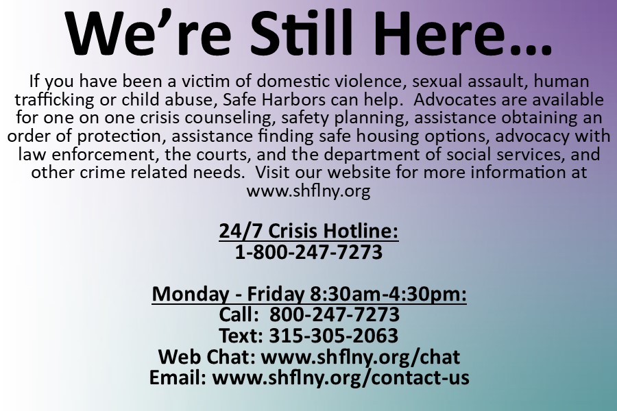 Safe Harbors contact information