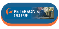 Peterson's test prep database button