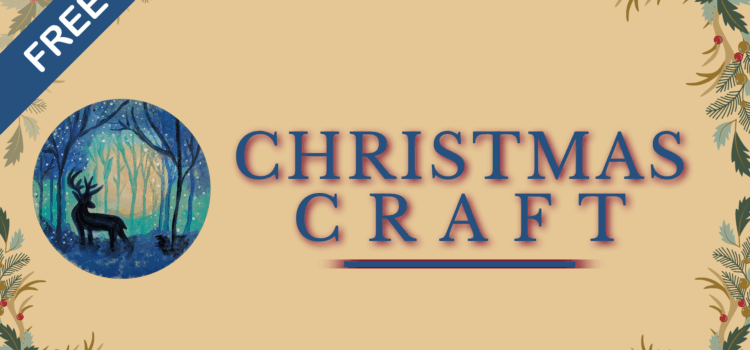 Community Christmas Event will be making either a door hanger of 2 ornaments.