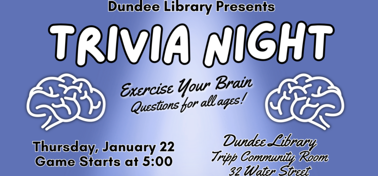 Trivia Night Jan 22