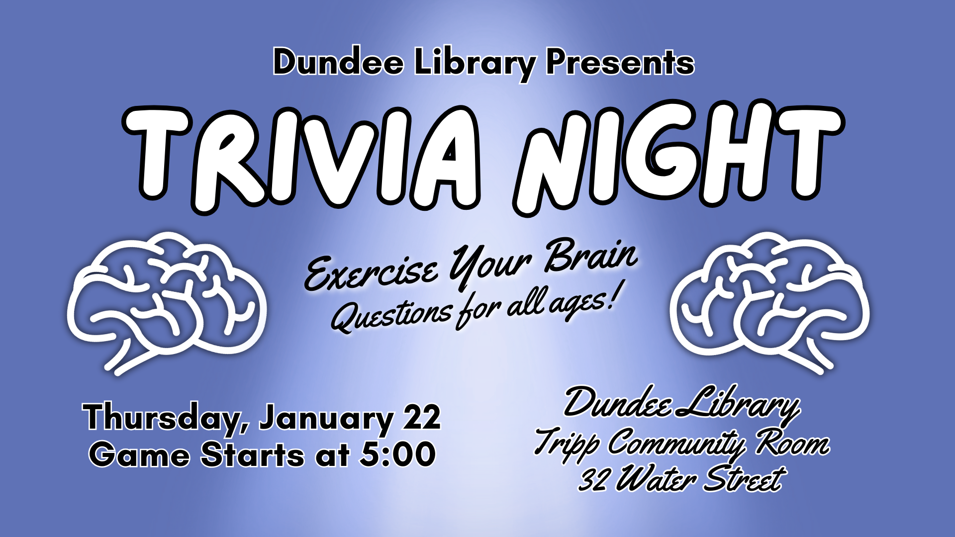 Trivia Night Jan 22