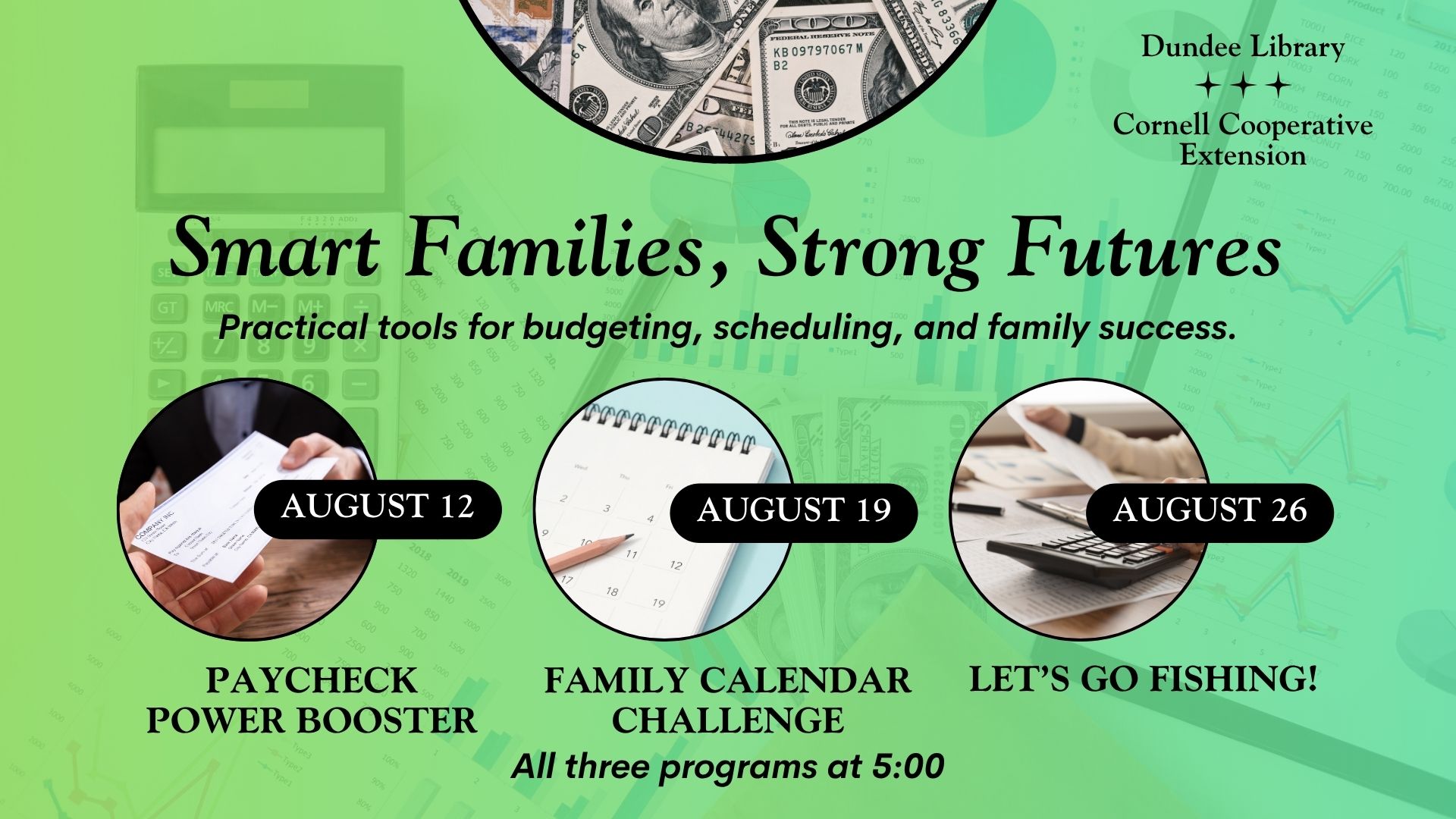 Financial Literacy (Event) Financial Literacy Seminar at 5:00