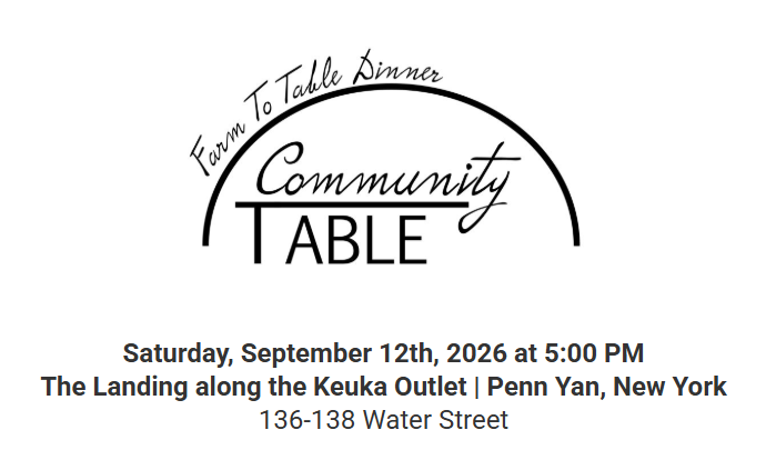 Community Table Dinner Sept 12